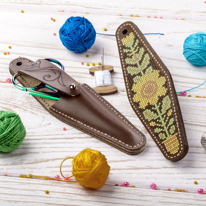 Scissors Case Kit Sunflowers FLTL-067
