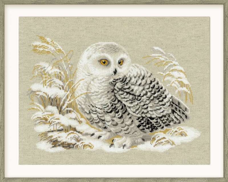 White Owl R1241 Counted Cross Stitch Kit
