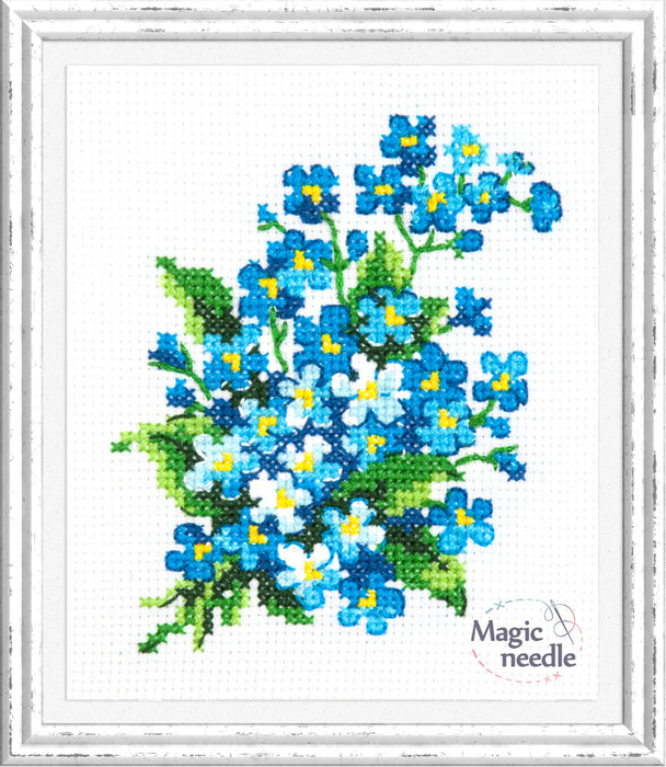 Forget-me-Nots 28-06 Counted Cross-Stitch Kit