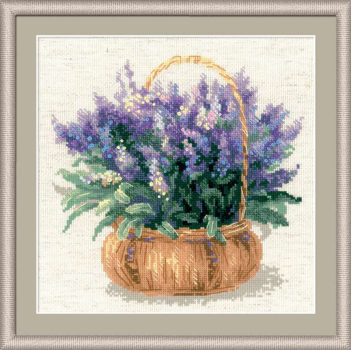 French Lavender R1404 Counted Cross Stitch Kit