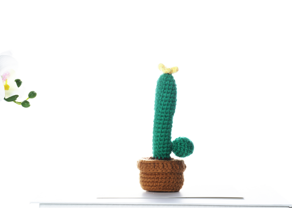 Potted Flower Amigurumi DIY Crochet Kit Wizardi F07N8-M18