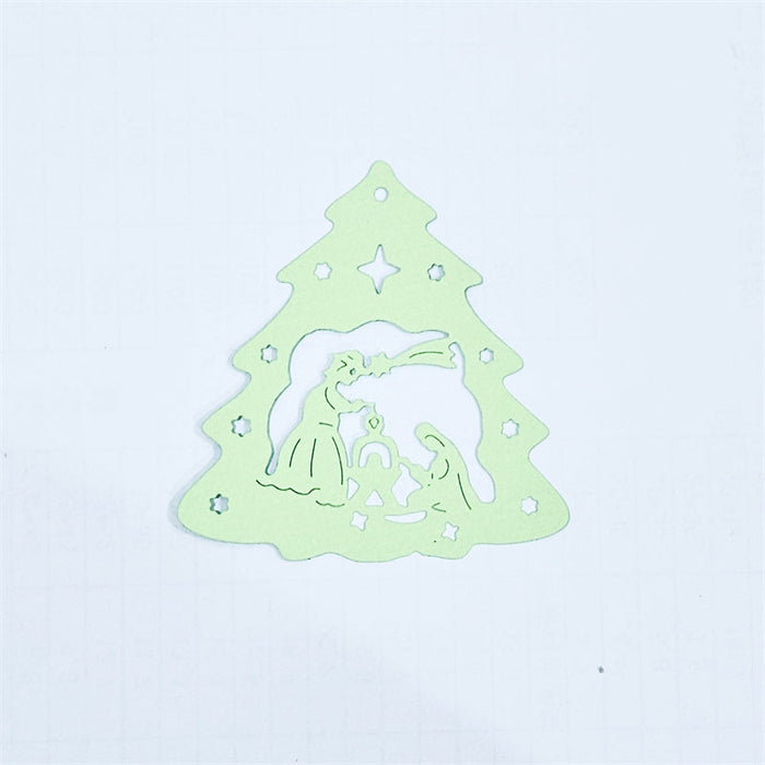 Nativity Scene Scrapbooking Cutting Die by Wizardi QJ131