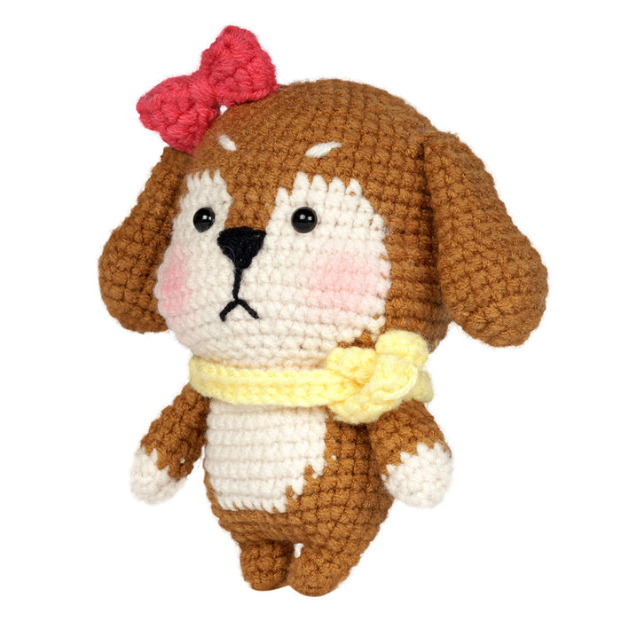 Dog Amigurumi DIY Crochet Kit Wizardi F07N8-M51