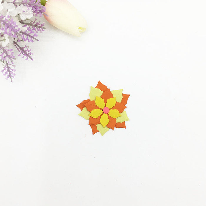 Leaves Scrapbooking Cutting Die by Wizardi QJ105