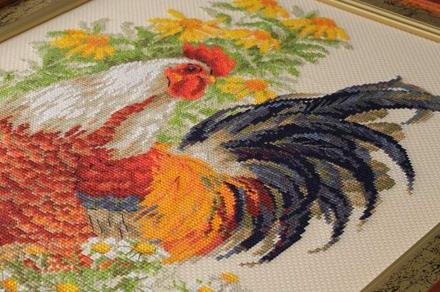 Rooster R1479 Counted Cross Stitch Kit
