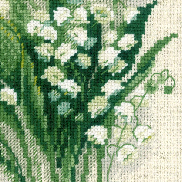 Lilly of the Valley R1497 Counted Cross Stitch Kit