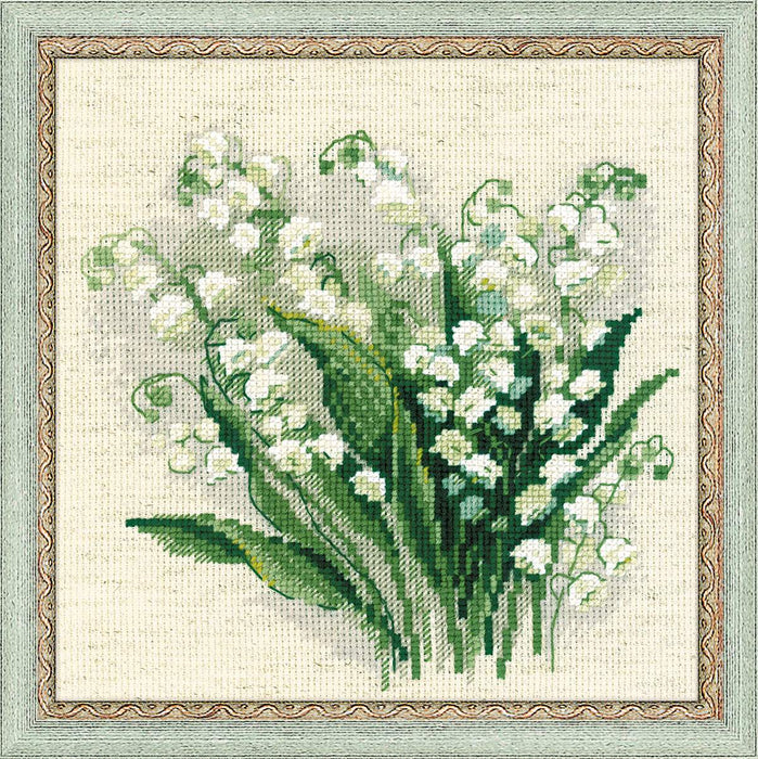 Lilly of the Valley R1497 Counted Cross Stitch Kit