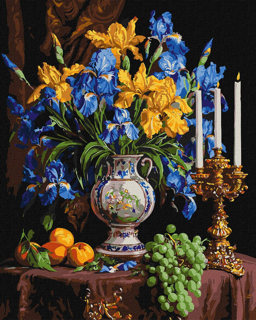 Painting by Numbers kit Gorgeous irises KHO3287