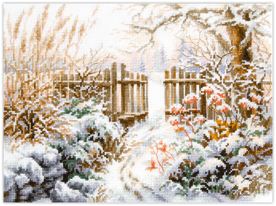 Winter Yard 350-742 Counted Cross-Stitch Kit