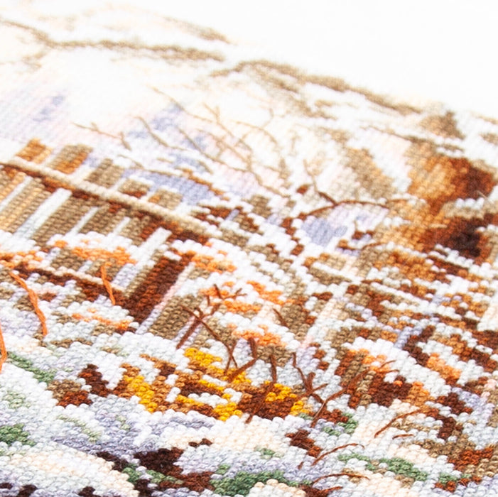 Winter Yard 350-742 Counted Cross-Stitch Kit