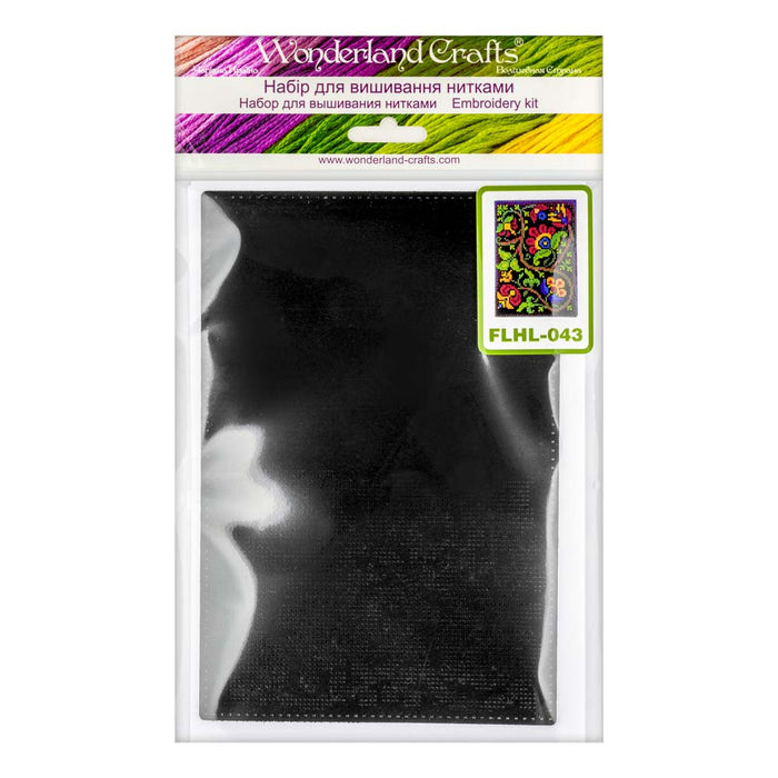 Cross-stitch kit on artificial leather FLHL-043