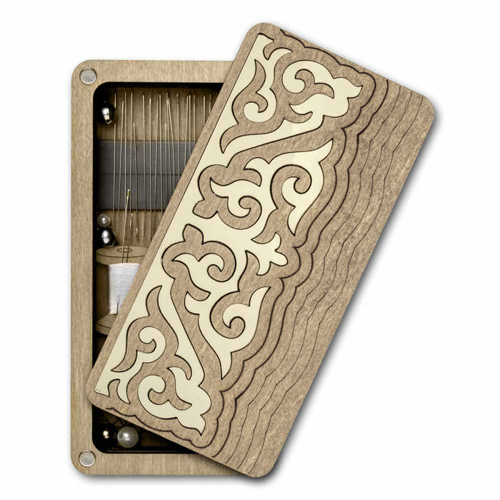 Magnetic Needle Case Large Oriental Ornament FLZB(N)-181