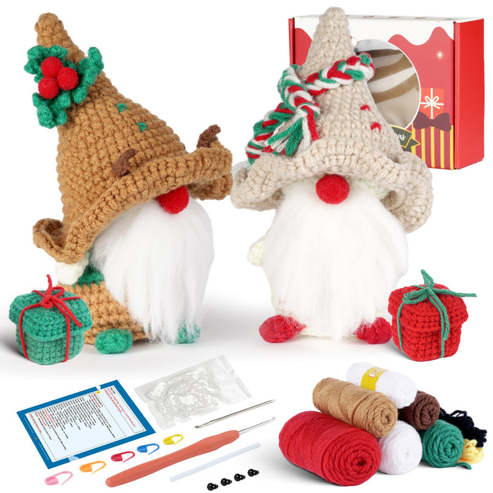 Christmas Amigurumi DIY Crochet Kit Wizardi F07N8-M109