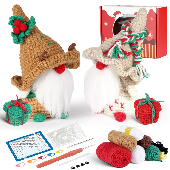Christmas Amigurumi DIY Crochet Kit Wizardi F07N8-M110