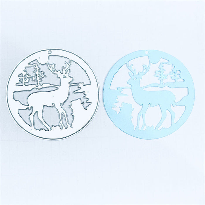 Deer Scrapbooking Cutting Die by Wizardi QJ134