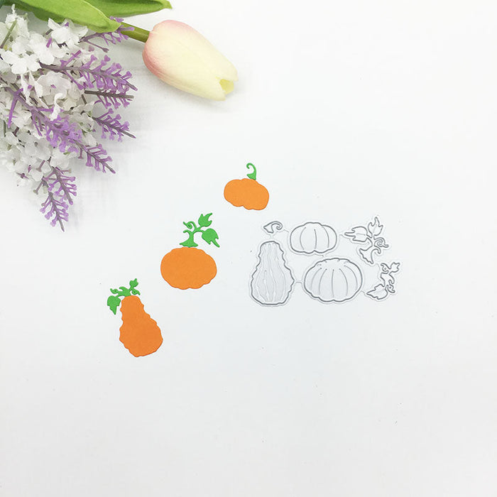 Pumpkin Scrapbooking Cutting Die by Wizardi QJ48