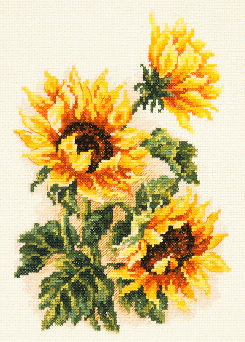 Three Sunflowers 40-78 Counted Cross-Stitch Kit