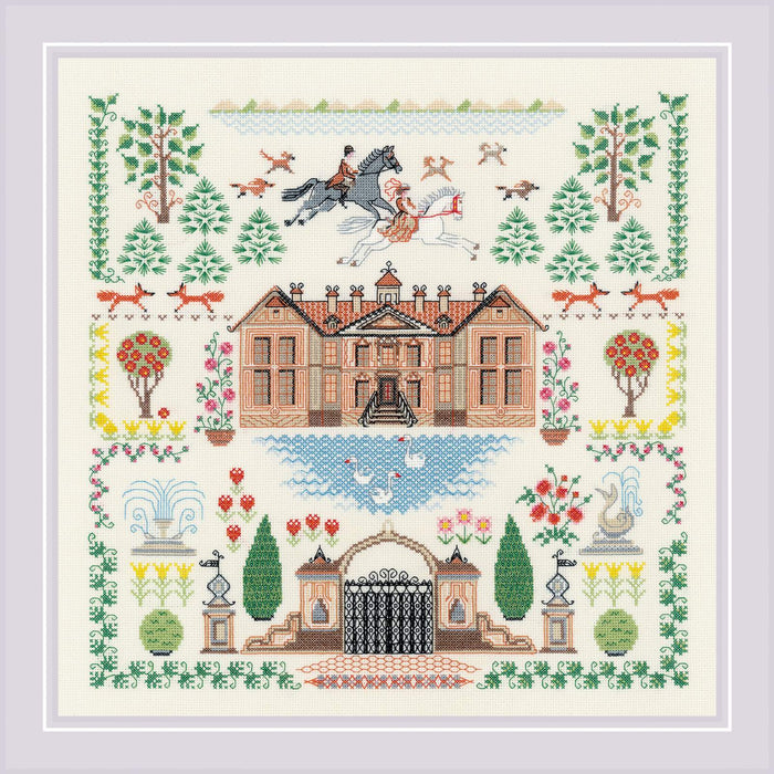 My House R1917 Counted Cross Stitch Kit