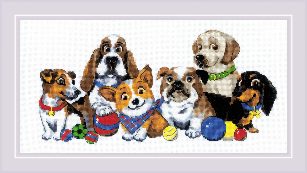 Dog Show R1923 Counted Cross Stitch Kit