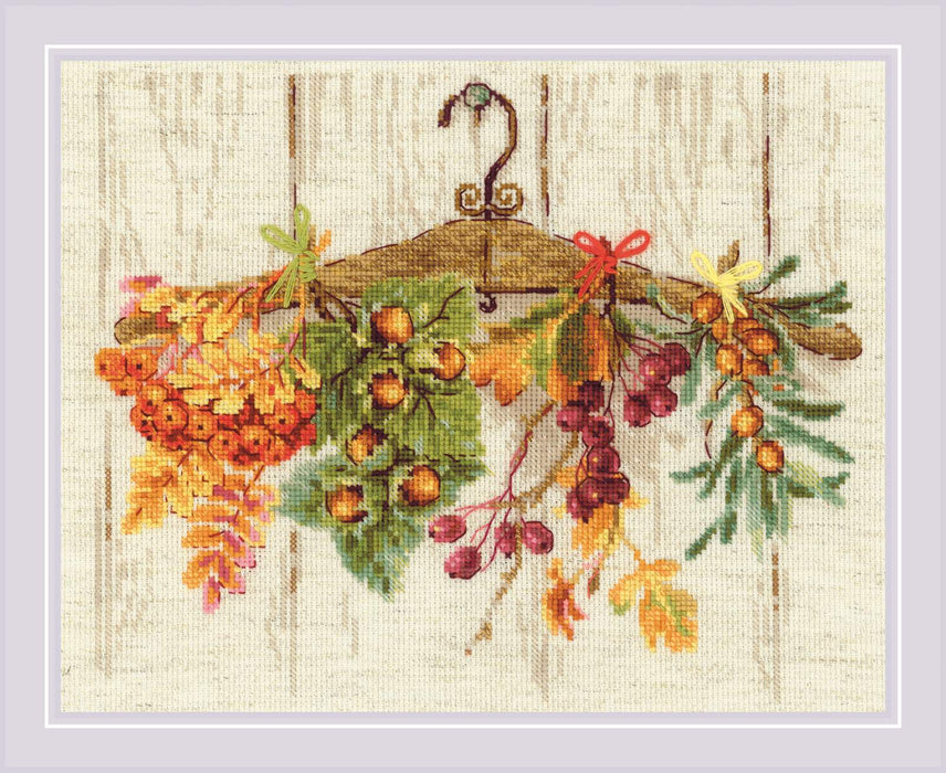 Gifts of Autumn R2037 Counted Cross Stitch Kit