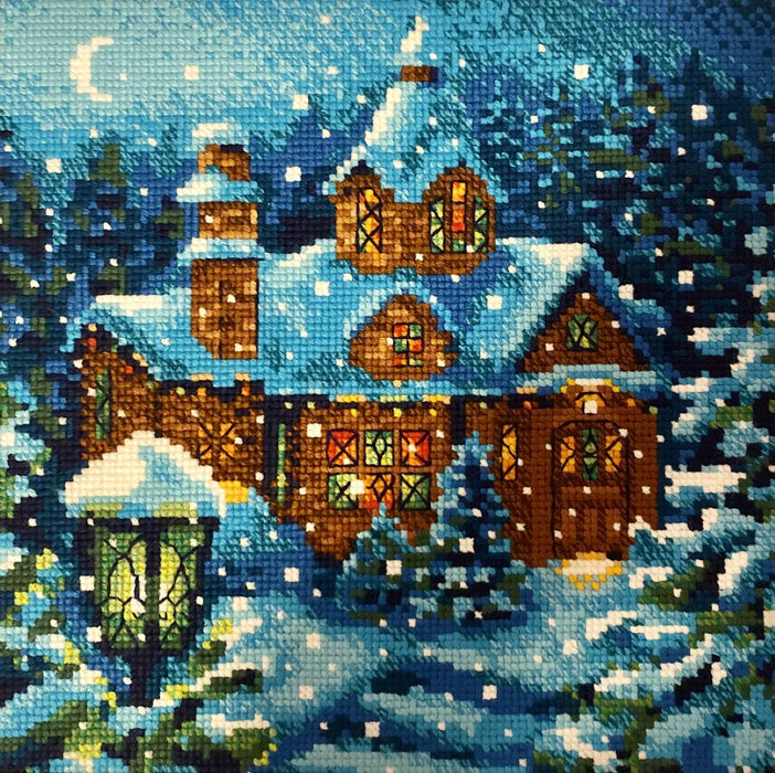 Snowfall in the Forest R2029 Counted Cross Stitch Kit