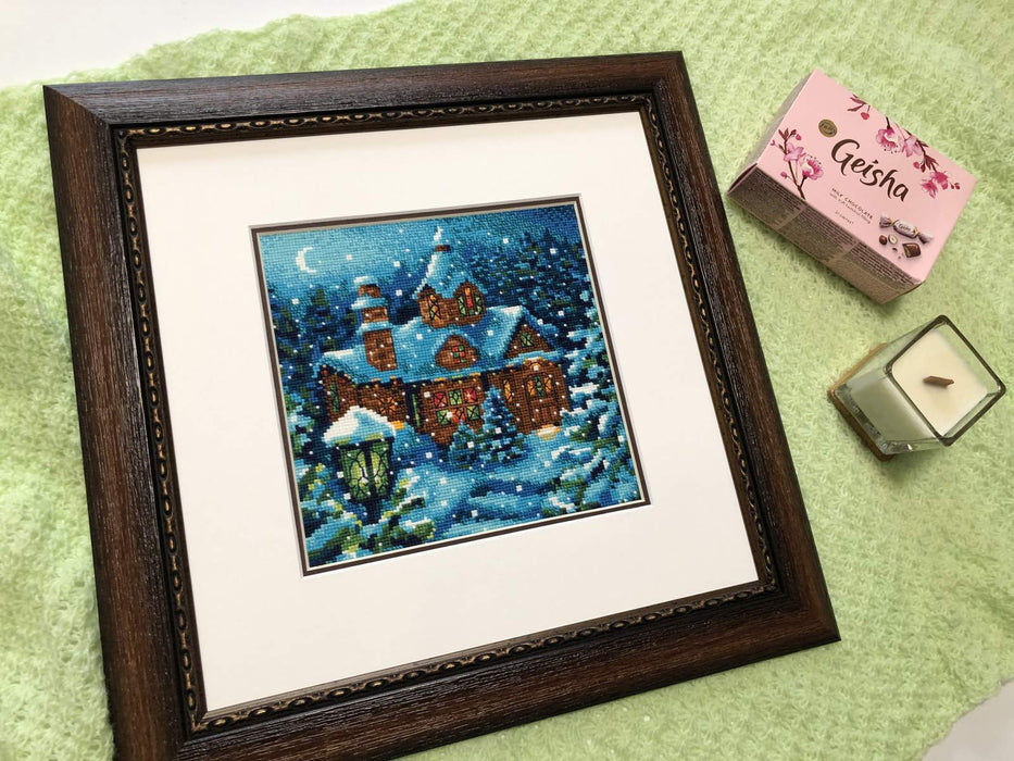 Snowfall in the Forest R2029 Counted Cross Stitch Kit