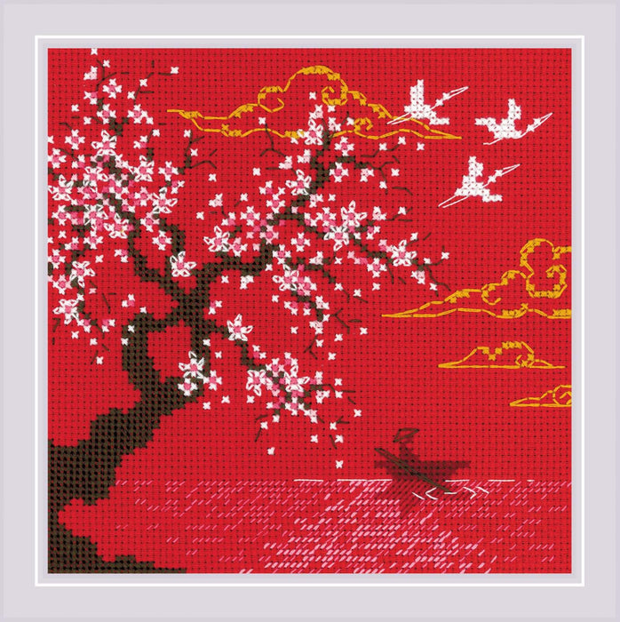Under Heaven. Lake R2079 Counted Cross Stitch Kit