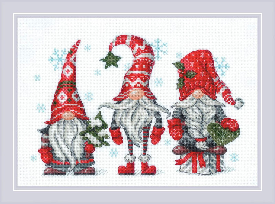 Gnomes R2171 Counted Cross Stitch Kit