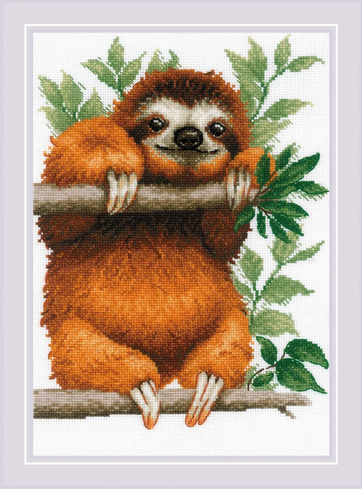 Sloth R2213 Counted Cross Stitch Kit