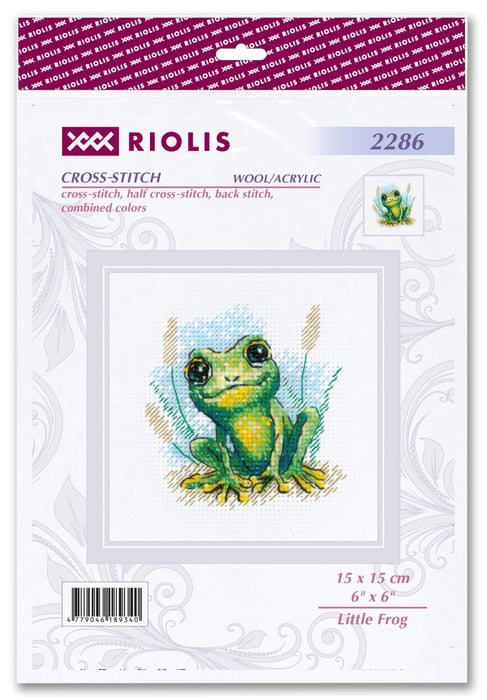 Little Frog R2286 Counted Cross Stitch Kit