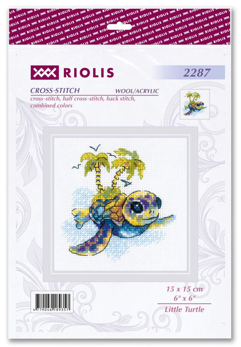 Little Turtle R2287 Counted Cross Stitch Kit