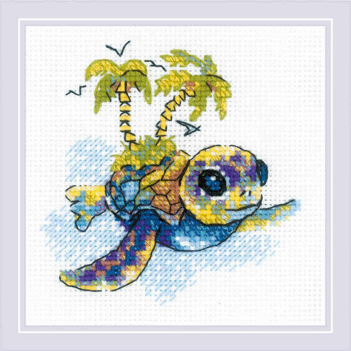 Little Turtle R2287 Counted Cross Stitch Kit
