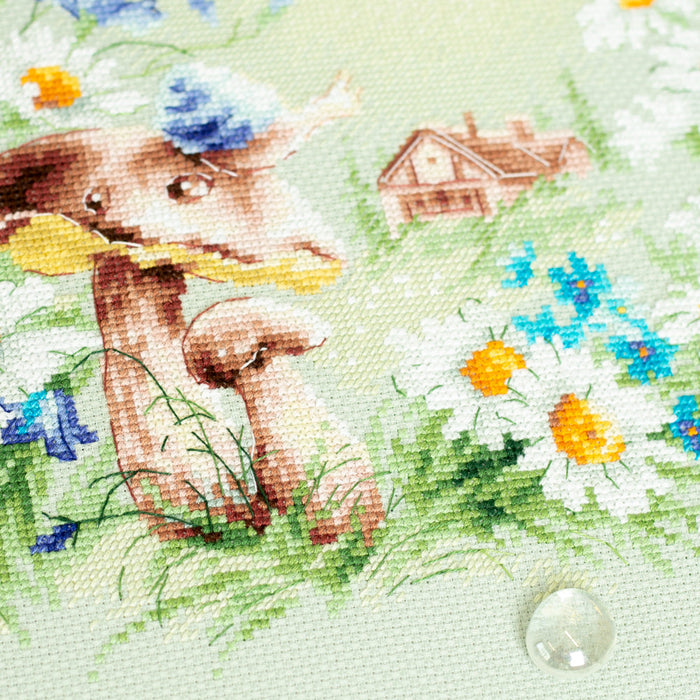 Meadow Stories. Snail 510-352 Counted Cross-Stitch Kit