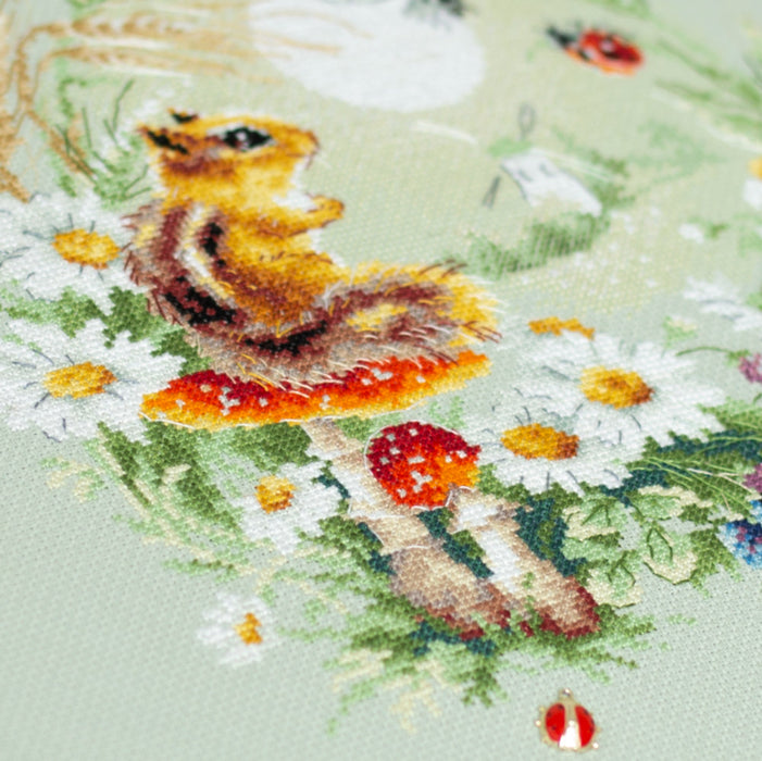 Meadow Stories. Chipmunk 510-353 Counted Cross-Stitch Kit