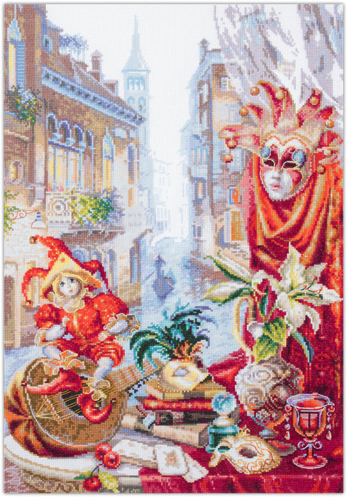 Carnevale di Venezia 528-555 Counted Cross-Stitch Kit