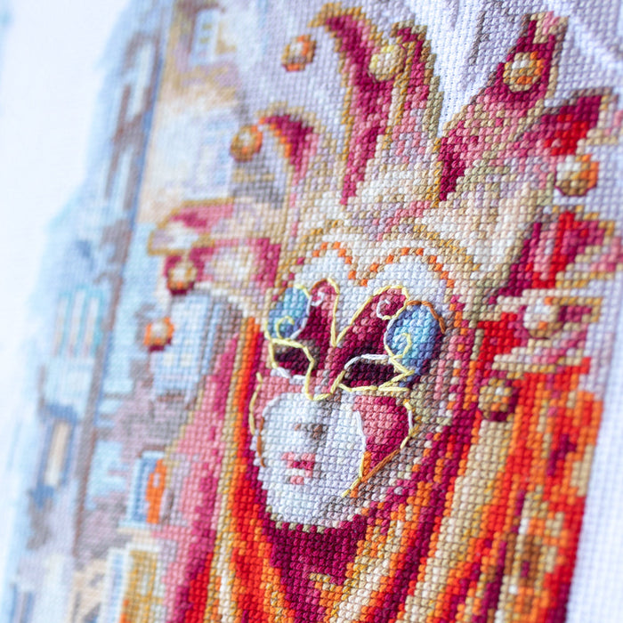 Carnevale di Venezia 528-555 Counted Cross-Stitch Kit