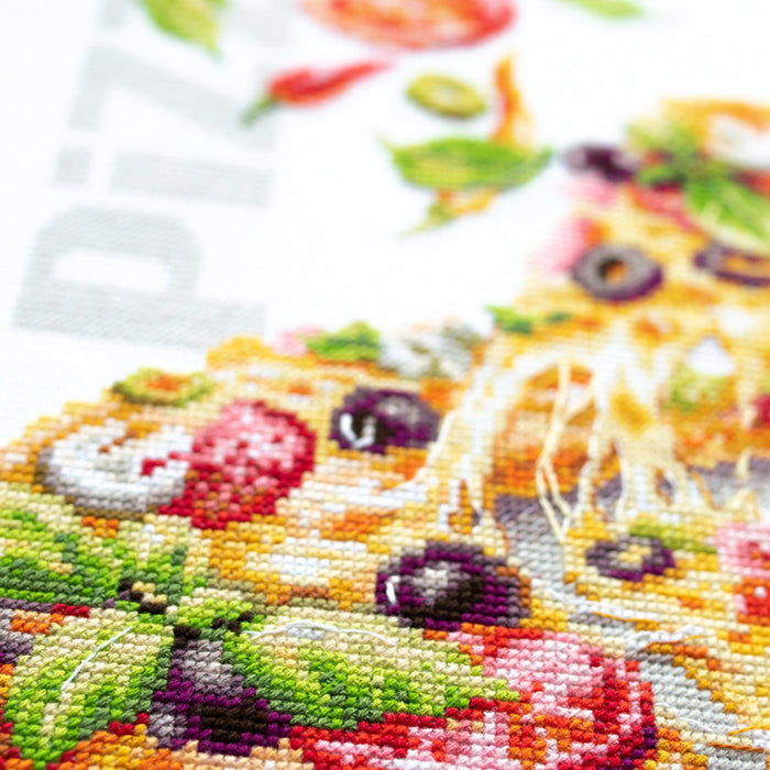 Pizza 528-557 Counted Cross-Stitch Kit