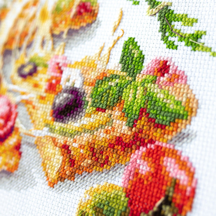 Pizza 528-557 Counted Cross-Stitch Kit