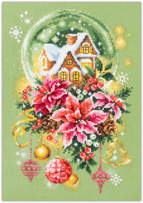 Snow Globe 540-672 Counted Cross-Stitch Kit