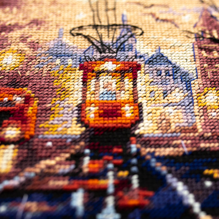 Night Tram 550-760 Counted Cross-Stitch Kit