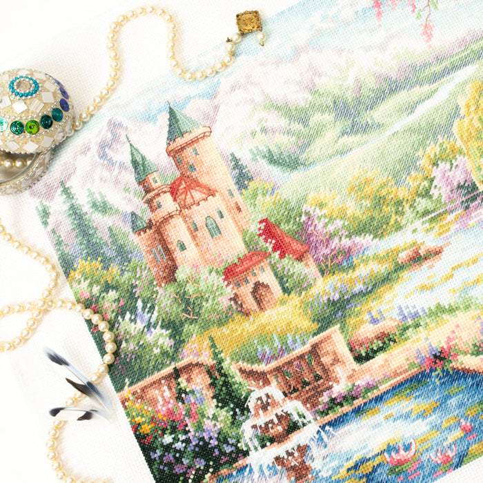 Royal Garden 550-763 Counted Cross-Stitch Kit