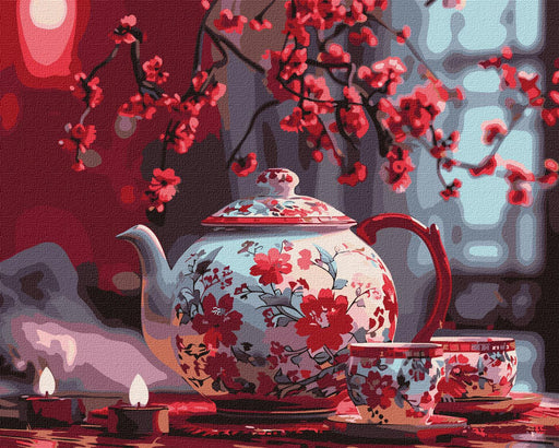 Painting by Numbers kit Candlelit tea KHO5704