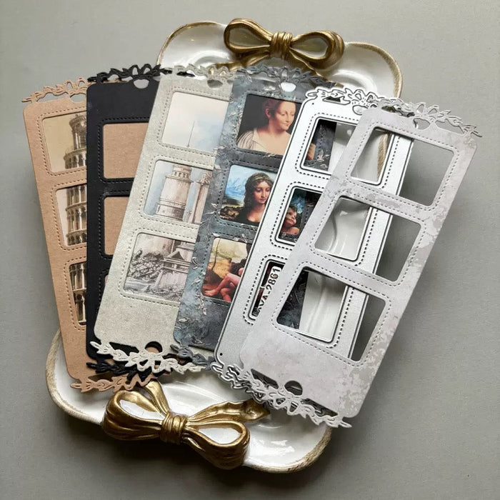 Square Frames Scrapbooking Cutting Die by Wizardi QJ13
