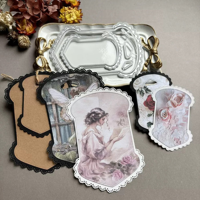 Ornate Frame Scrapbooking Cutting Die by Wizardi QJ14