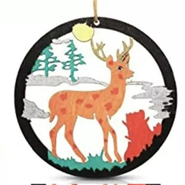 Deer Scrapbooking Cutting Die by Wizardi QJ134