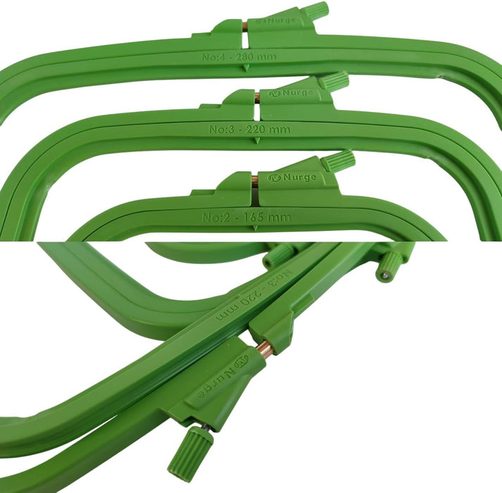 Plastic Square Hoop Nurge 170-13 Green