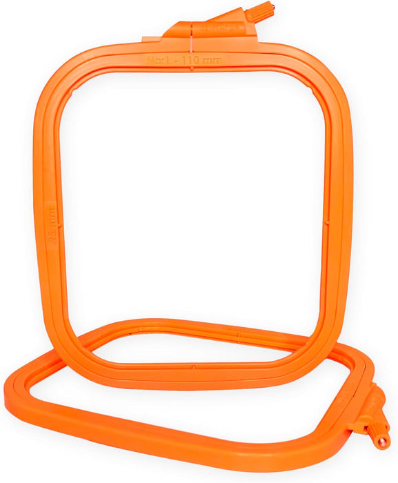 Plastic Square Hoop Nurge 170-12 Orange