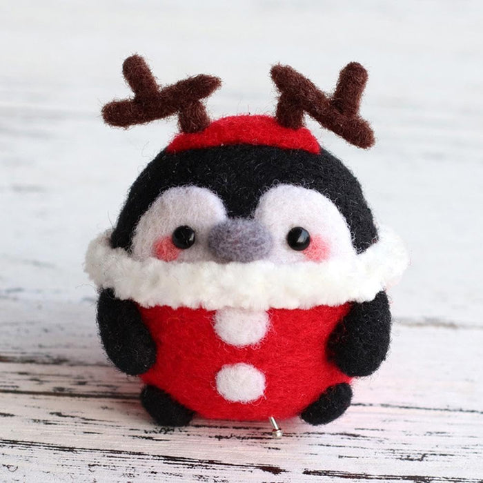 Christmas Bunny Needle Felting Kit F07AM3-156