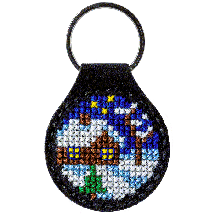 Cross-stitch kits on artificial leather FLHL-012