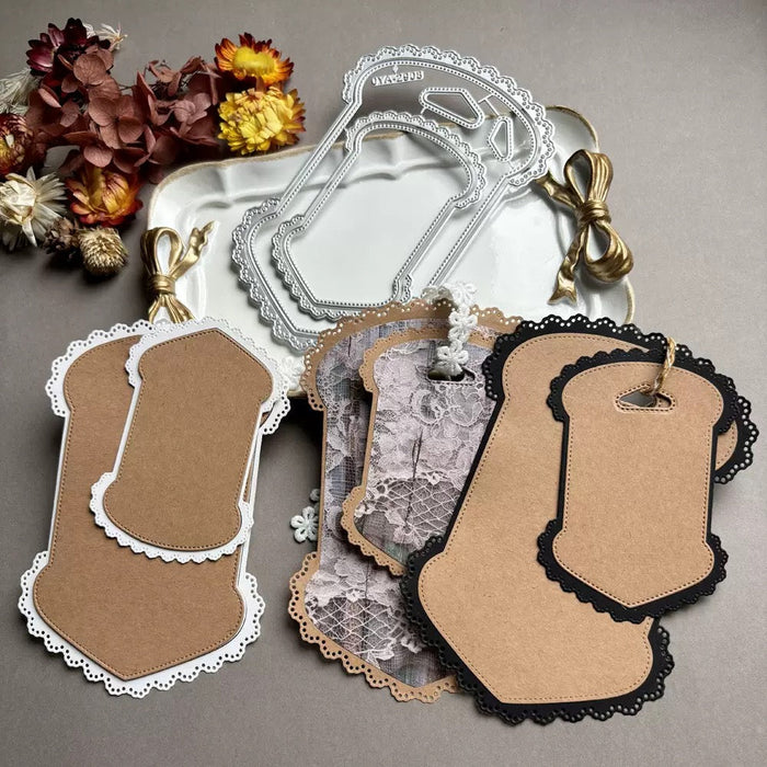 Ornate Frame Scrapbooking Cutting Die by Wizardi QJ14
